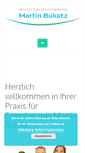 Mobile Screenshot of ergotherapie-bukatz.de